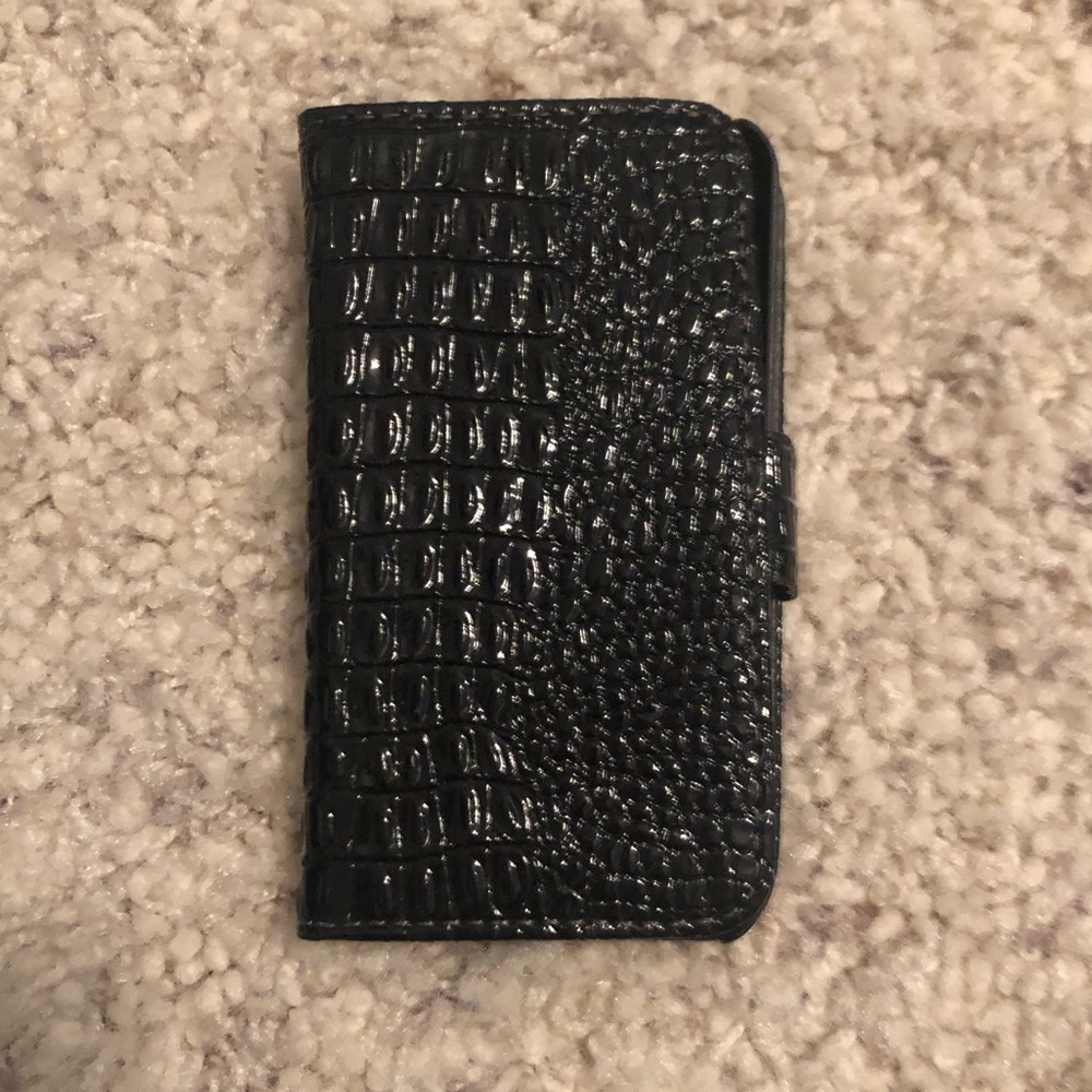 BLACK SNAKESKIN IPHONE 4/4S Case